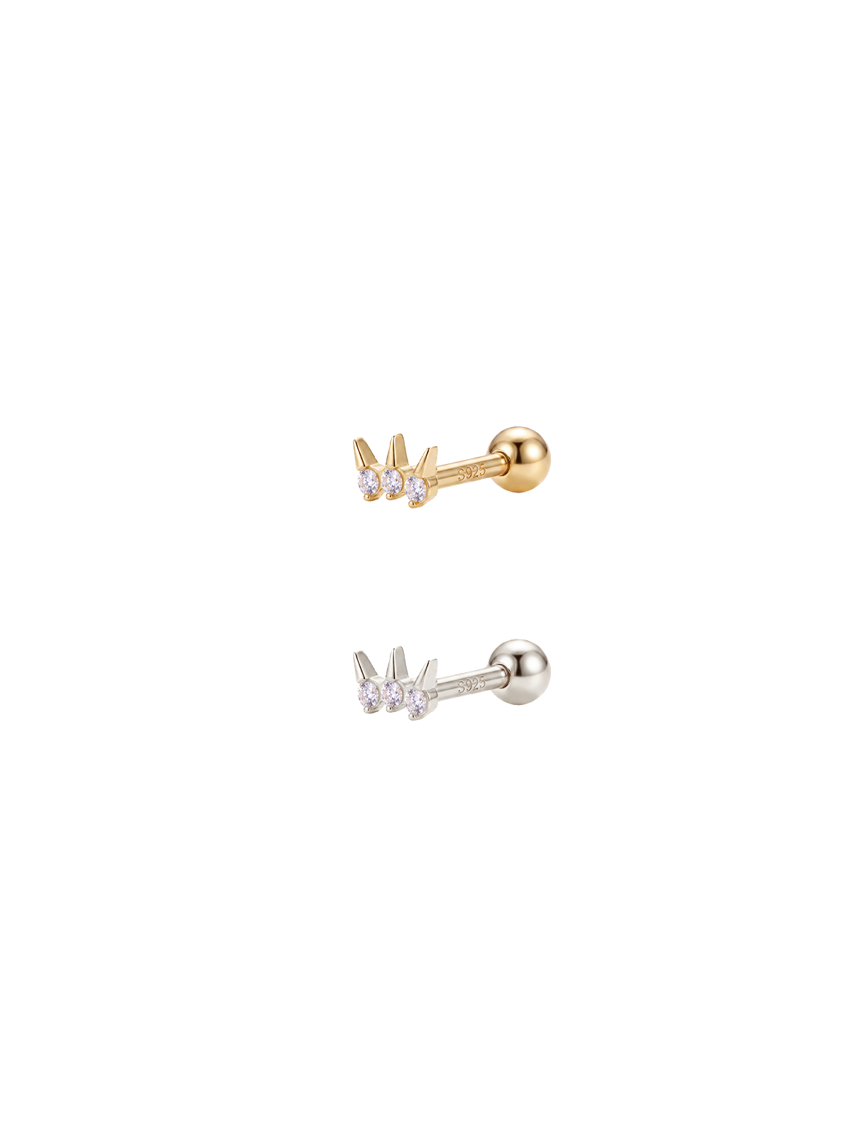 Archive Spike Crown Piercing
