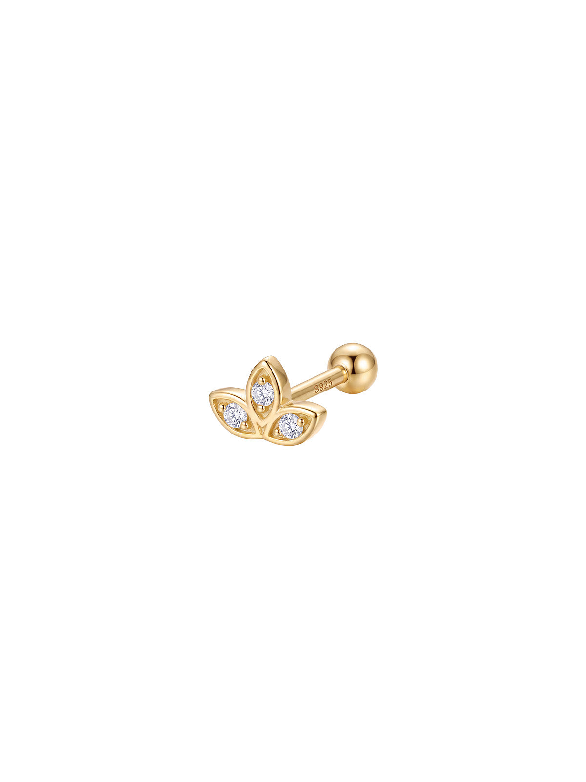 Archive Triple Petal Piercing