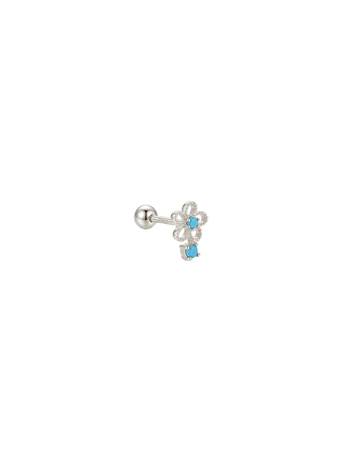 Archive Turquoise Bloom Piercing