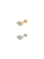 Archive Turquoise Evil Eye Piercing