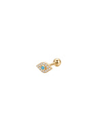 Archive Turquoise Evil Eye Piercing