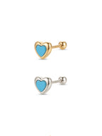Archive Turquoise Heart Piercing