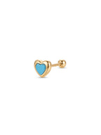 Archive Turquoise Heart Piercing