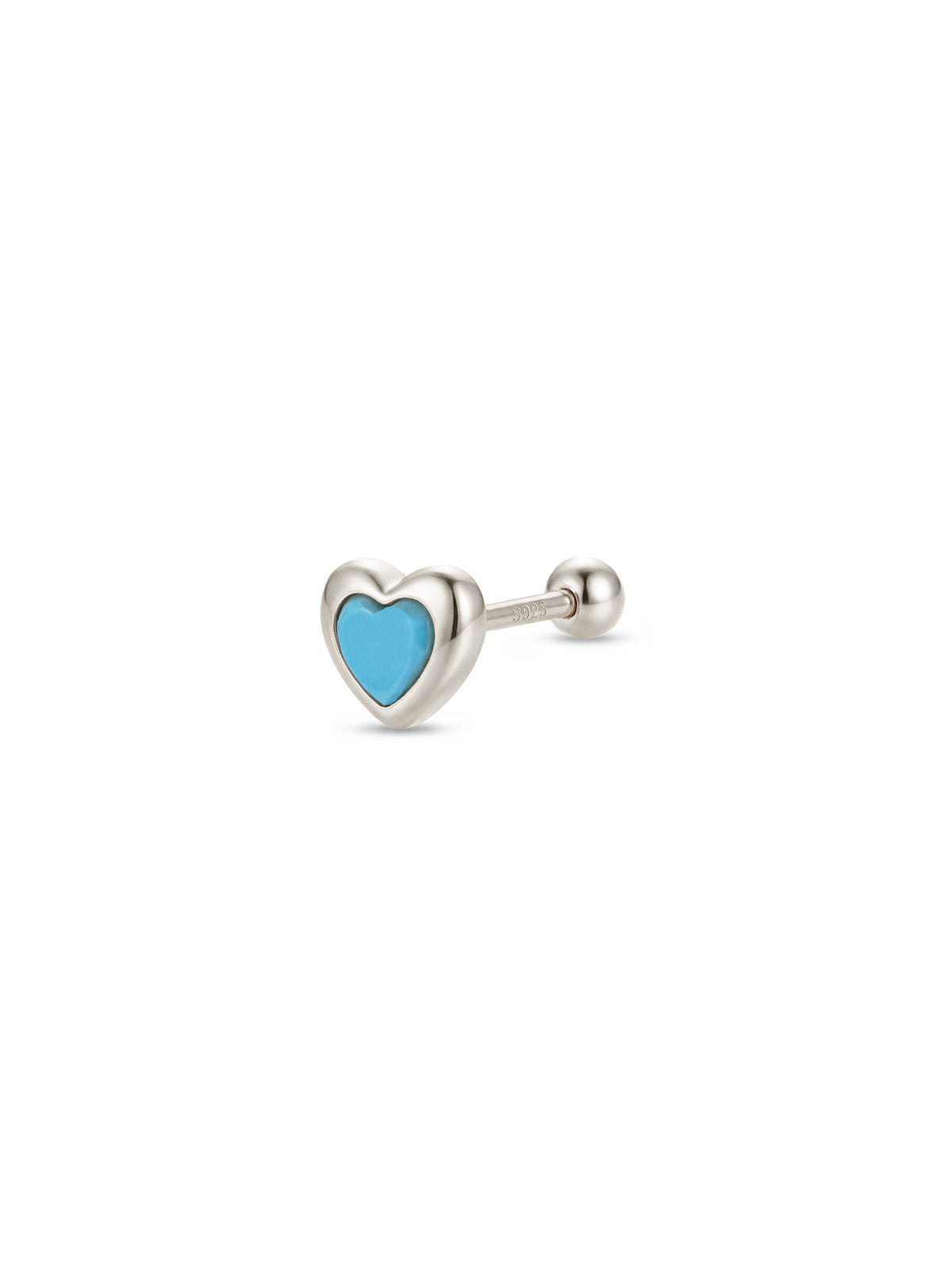 Archive Turquoise Heart Piercing