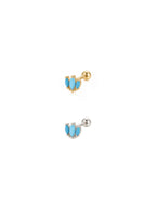 Archive Turquoise Marquise Trio Piercing