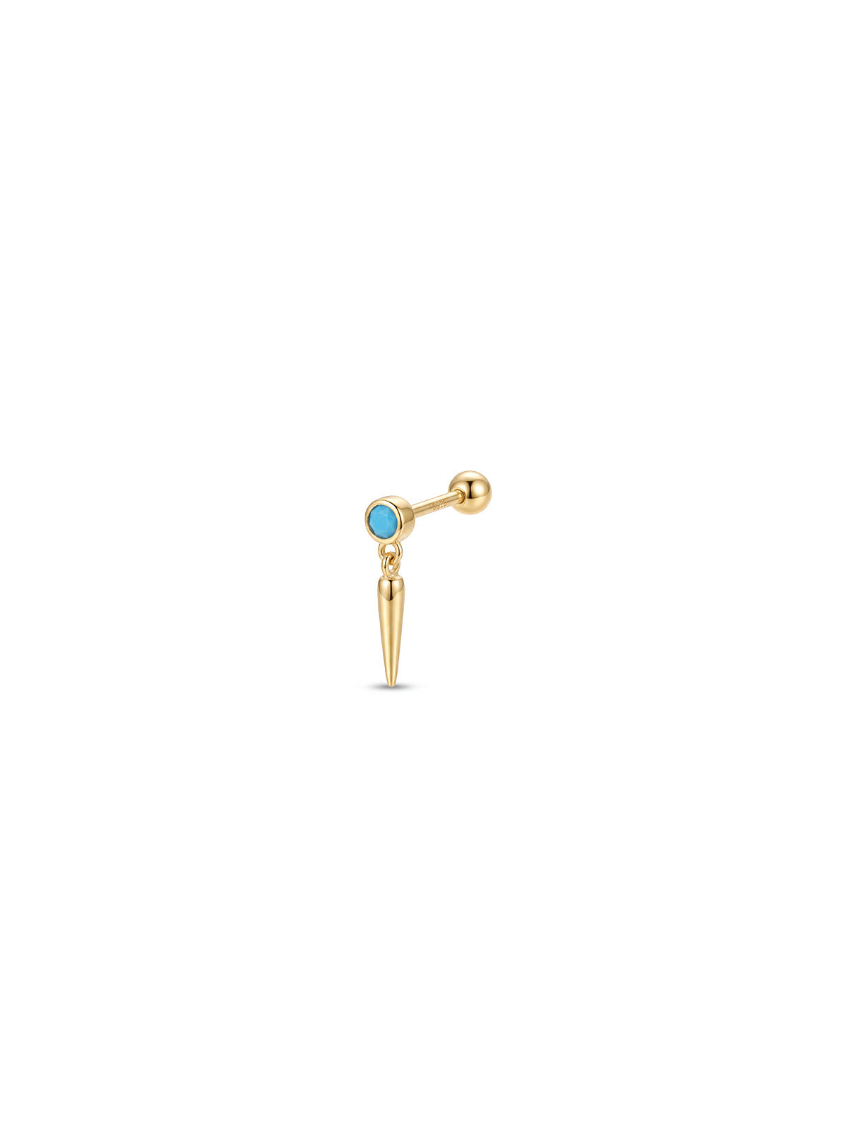 Archive Turquoise Spike Piercing
