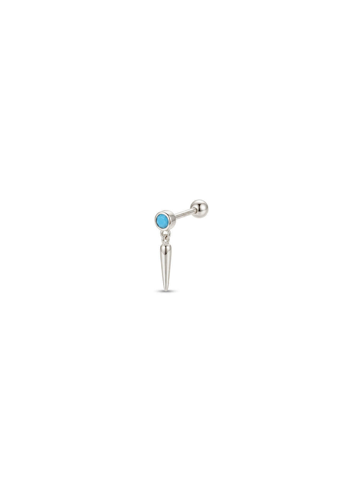 Archive Turquoise Spike Piercing