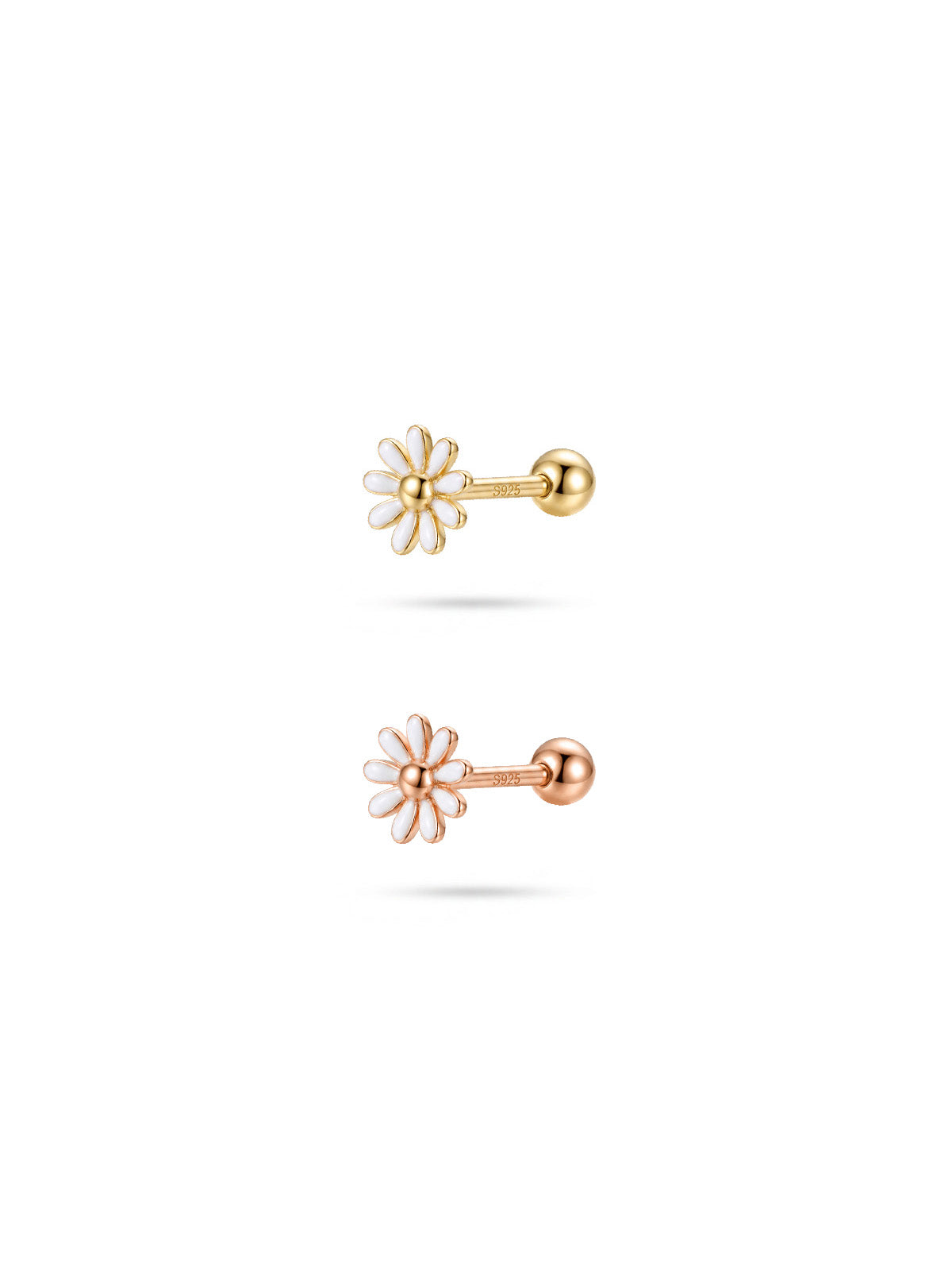 Archive White Daisy Piercing