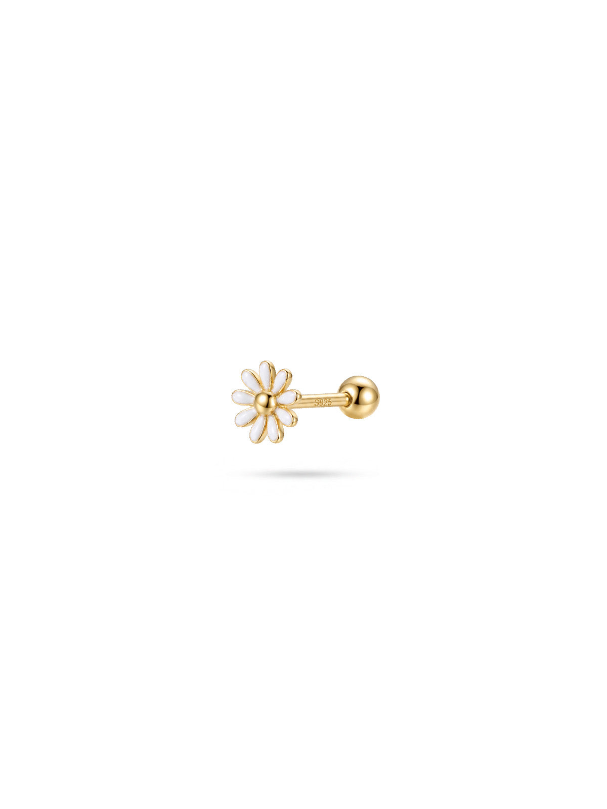 Archive White Daisy Piercing