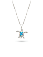 Aura Azure Turtle Kolye