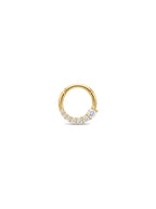 Aura Crystal Cascade Daith Halka Piercing