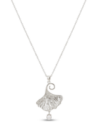 Aura Ginkgo Pearl Kolye