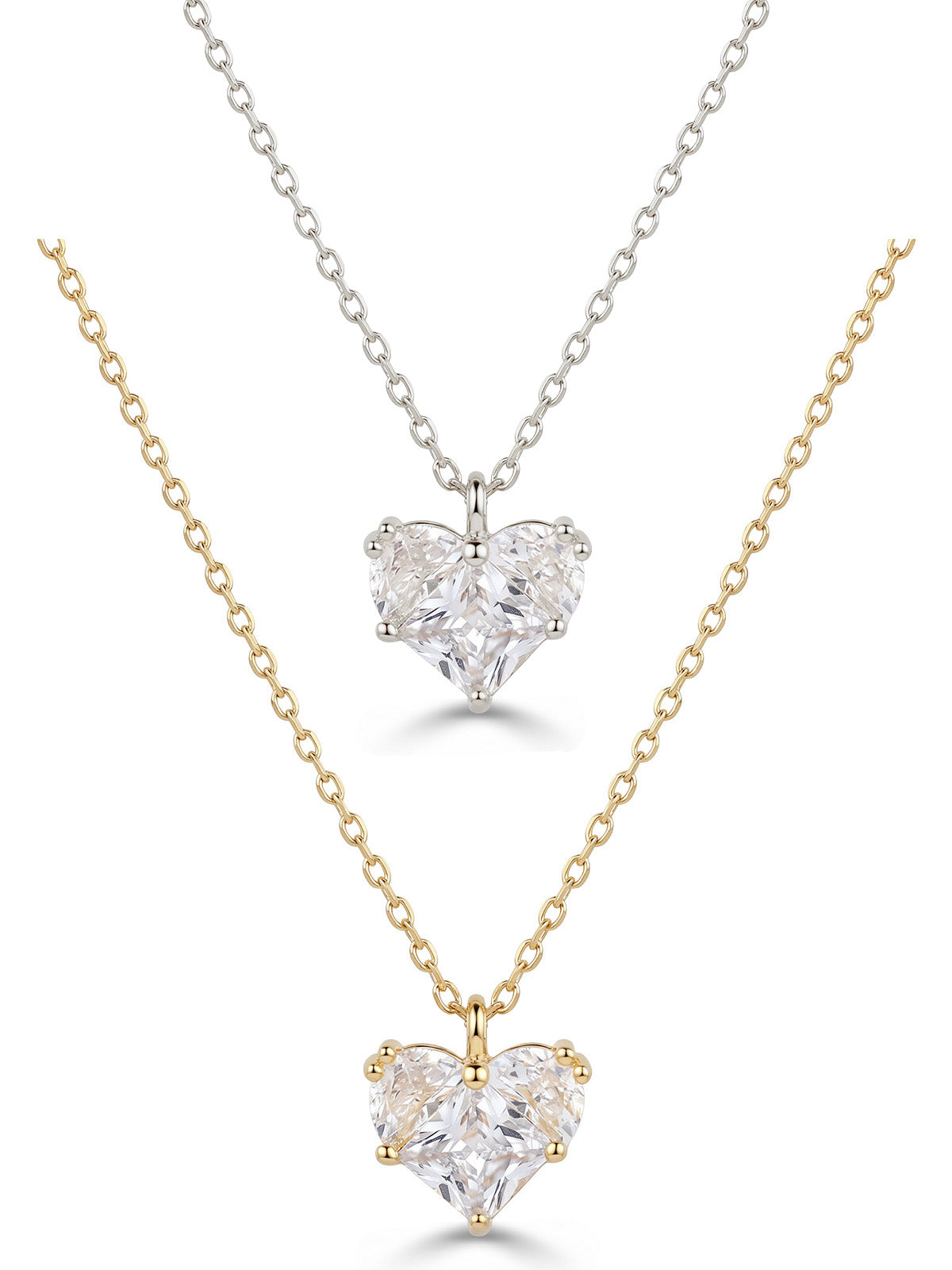 Aura Heart Cut Kolye