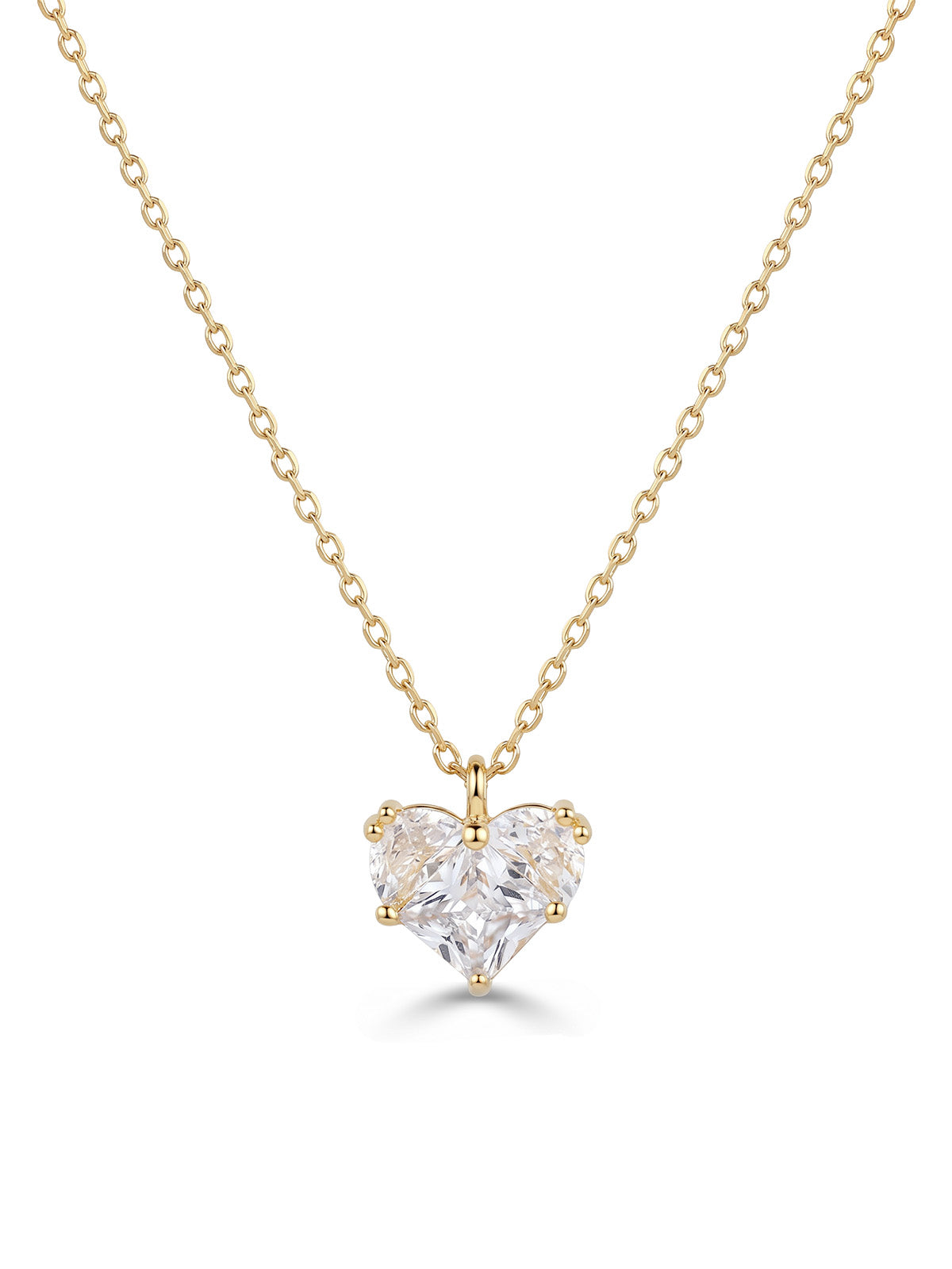 Aura Heart Cut Kolye