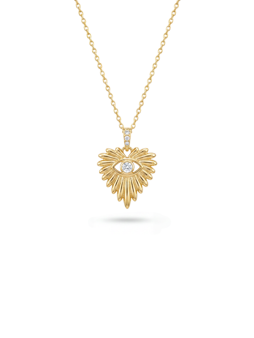 Aura Heart Eye Kolye