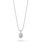 Aura Marquise Medallion Kolye