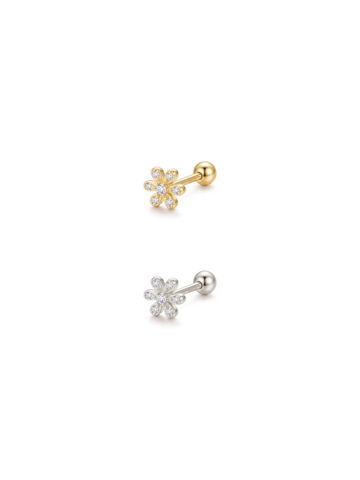 Archive Crystal Daisy Piercing