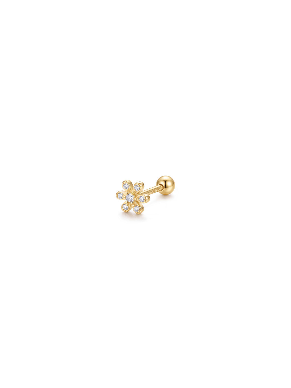 Archive Crystal Daisy Piercing