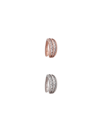 Çift Sıra Kanal Baget Ear Cuff
