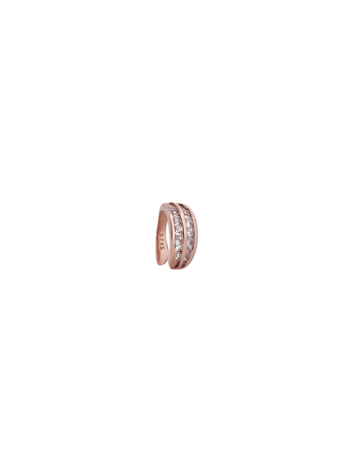 Çift Sıra Kanal Baget Ear Cuff