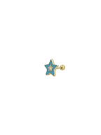 Renkli Yıldız Piercing