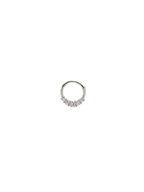 Orta İri Beş Taş Daith Halka Piercing