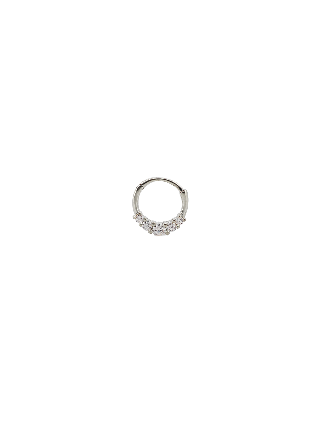Orta İri Beş Taş Daith Halka Piercing