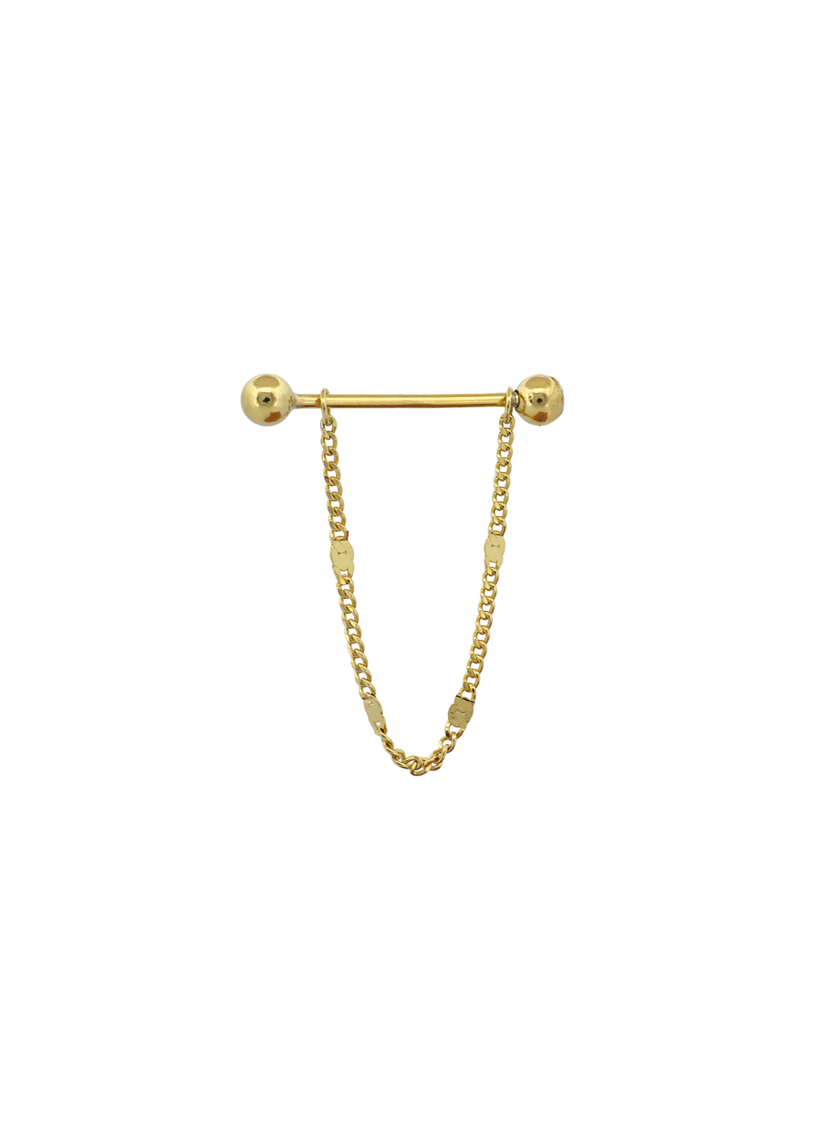 Pullu Gurmet Zincir Sallantılı Piercing