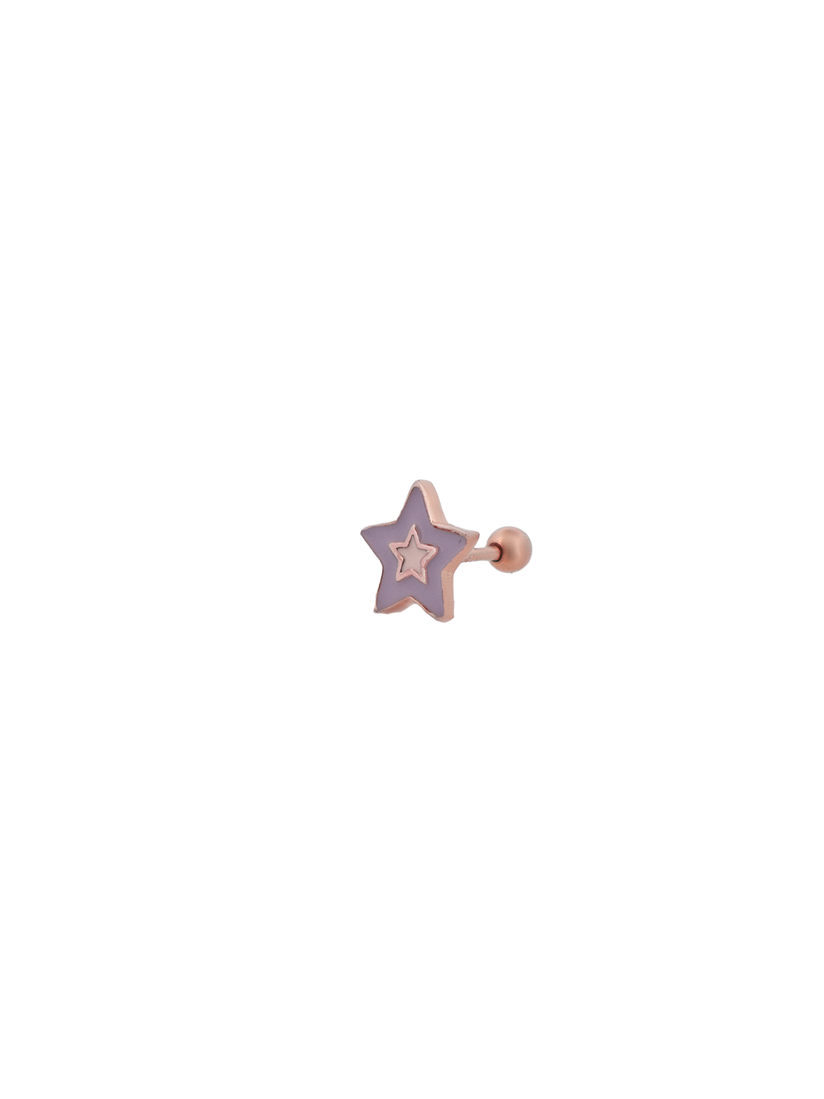 Renkli Yıldız Piercing