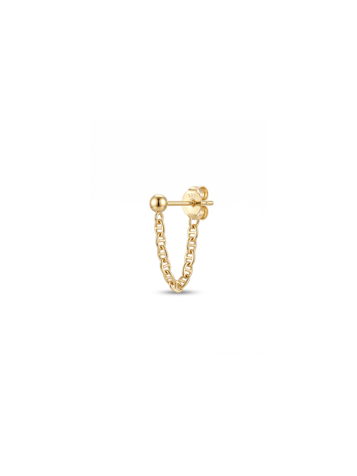 Soleil Chain Loop Küpe