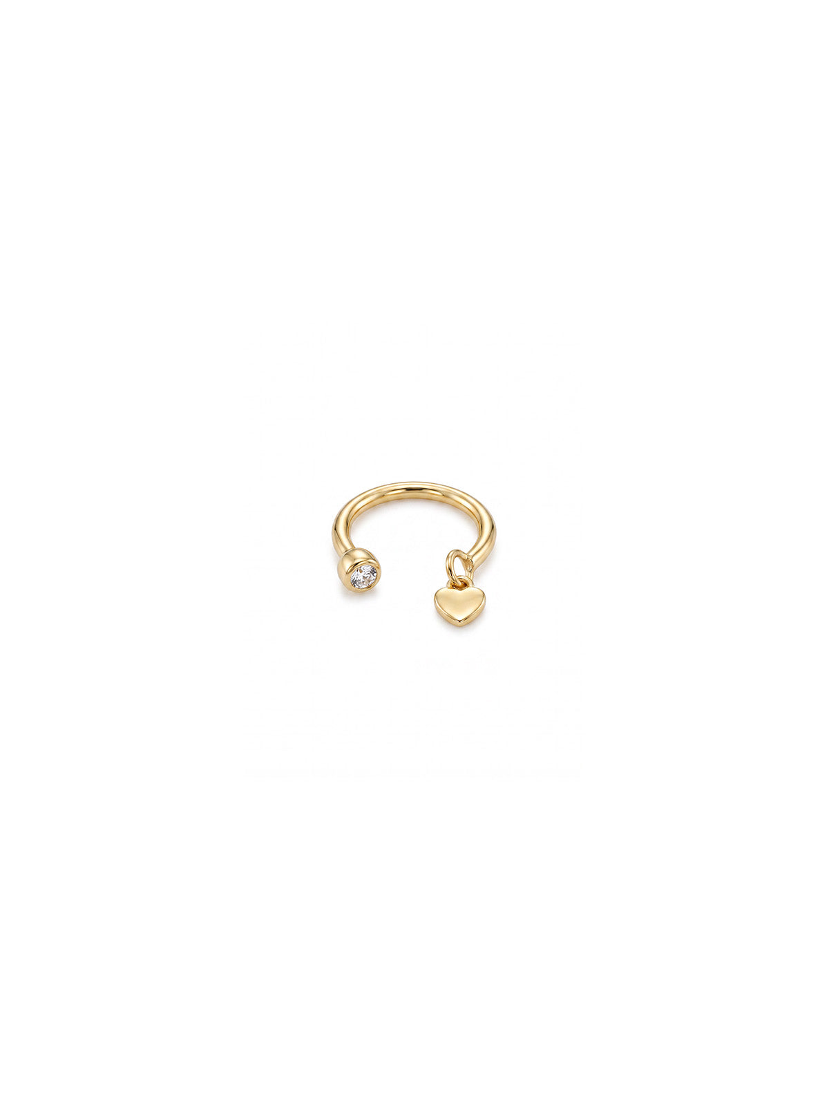 Soleil Love Drop Daith Halka Piercing