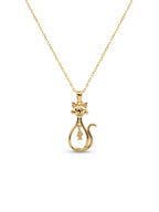 Soleil Lucky Cat Kolye