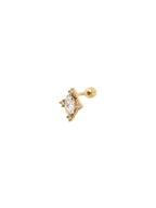 Soleil Oval Glow Piercing