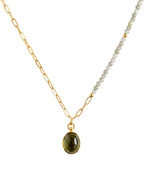 Soleil Tourmaline Muse Kolye