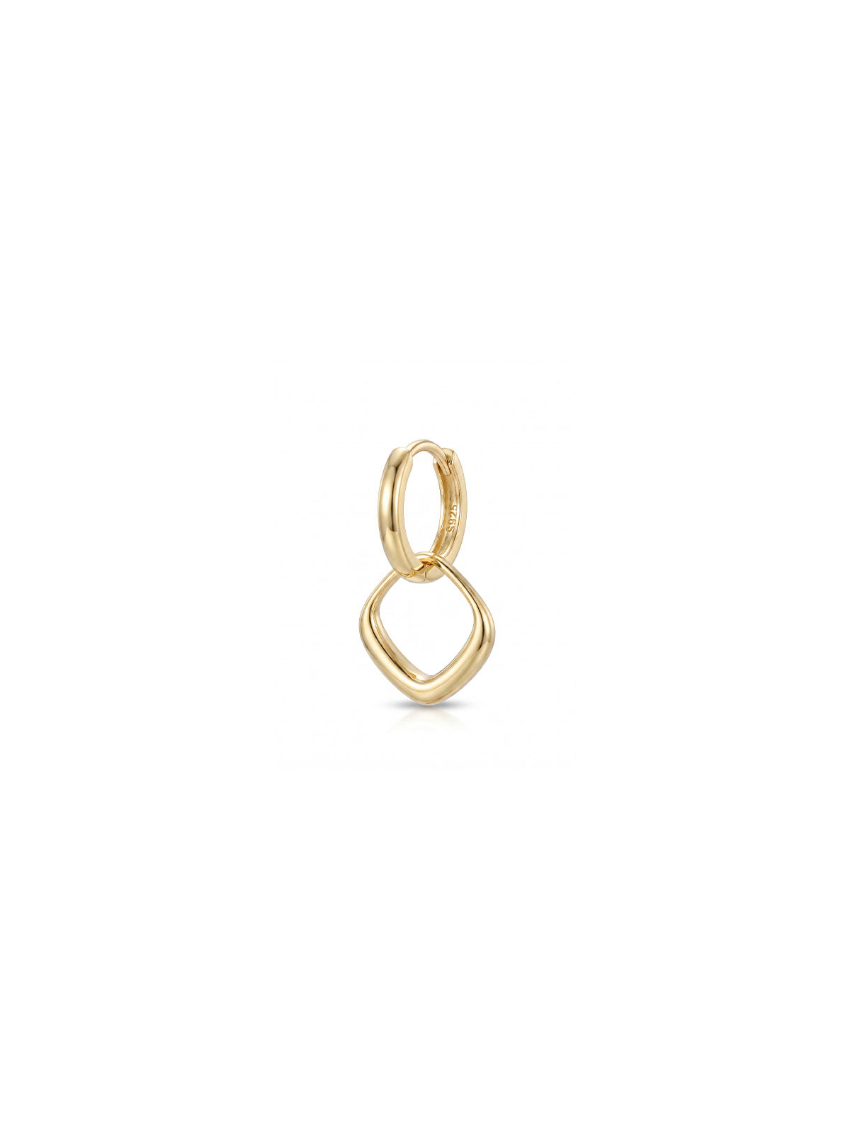 Soleil Orbit Drop Tek Halka Küpe