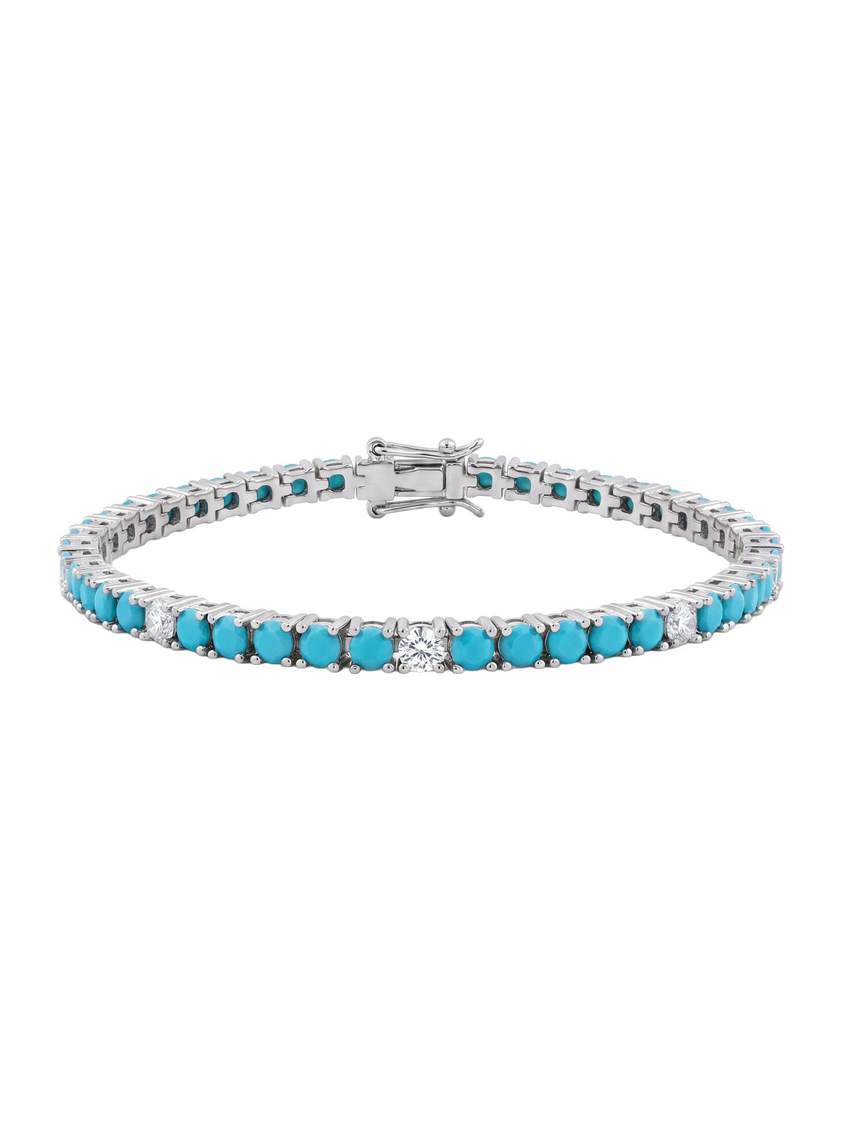 Soleil Turquoise Tennis Bileklik