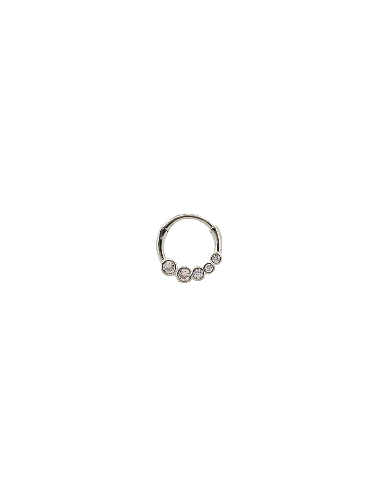 Süzme Sıvama Beş Taş Daith Halka Piercing