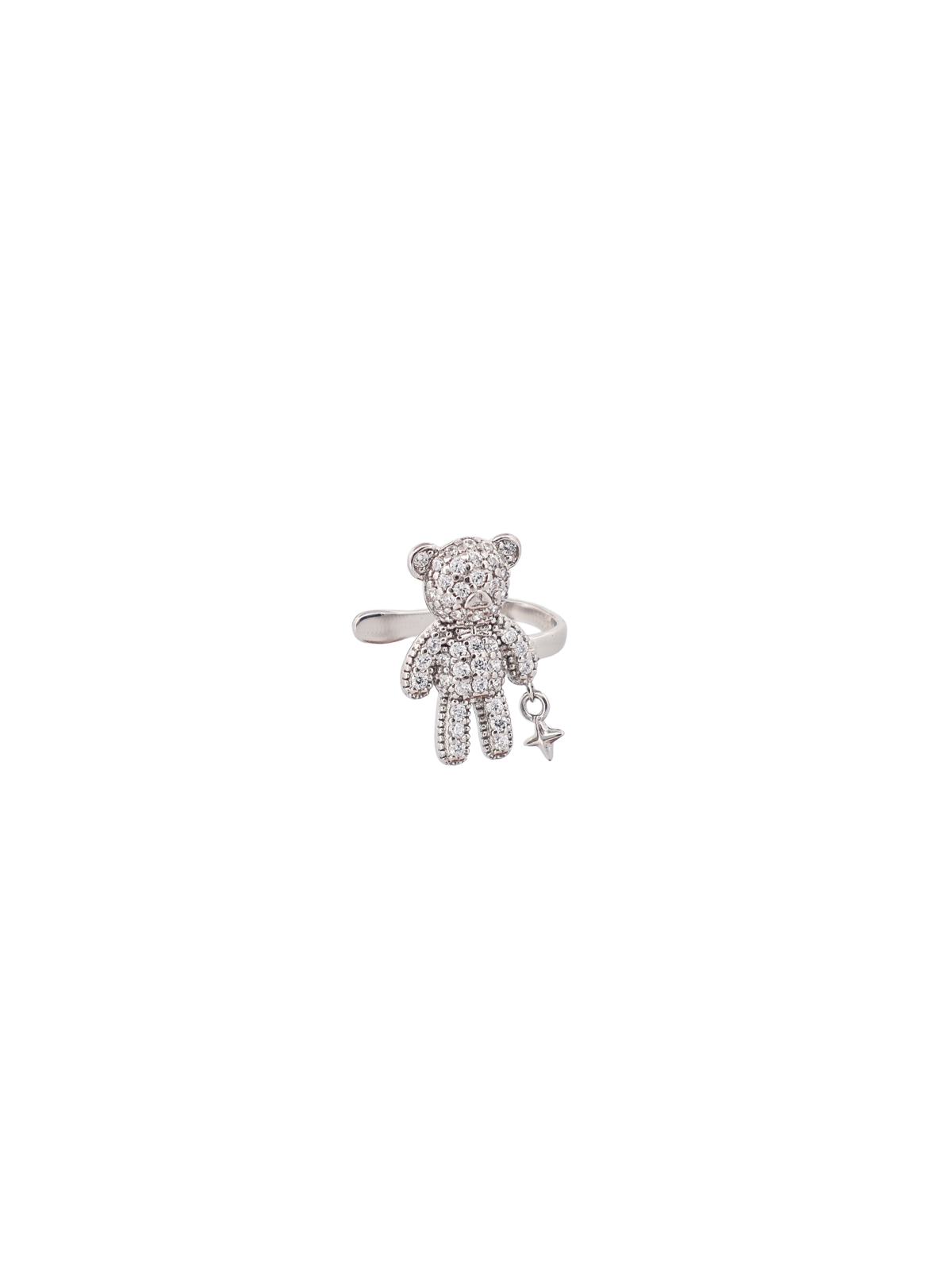 Taşlı Ayıcık Ear Cuff