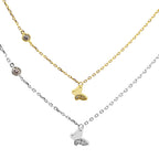 Tohum Taşlı Kelebek Charm Halhal
