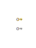 Vintage Ay Taşı Piercing